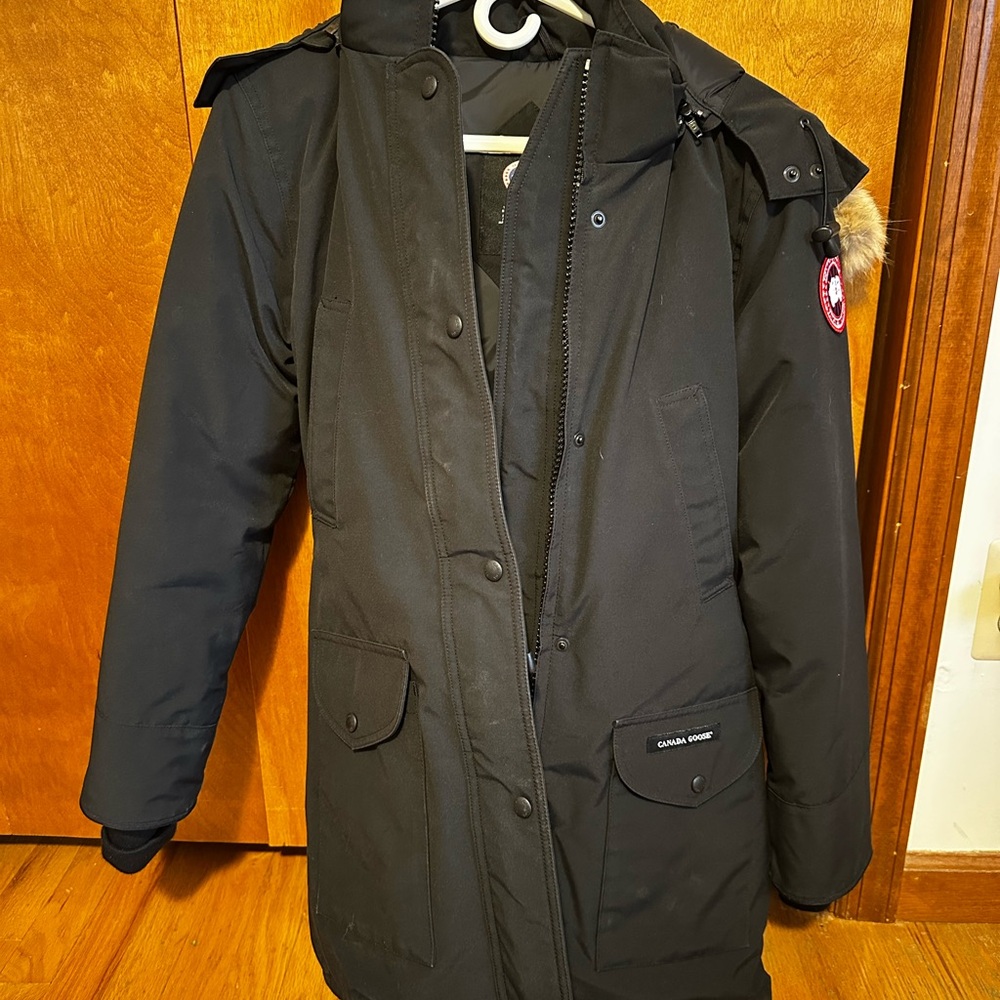 Canada Goose Black Women Parka Jacket